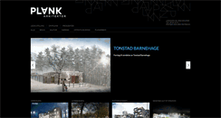 Desktop Screenshot of plank-arkitekter.no