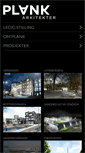 Mobile Screenshot of plank-arkitekter.no