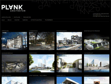 Tablet Screenshot of plank-arkitekter.no